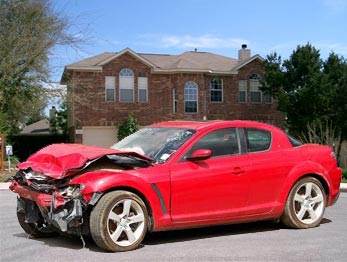 Mazda RX8 Before Repair